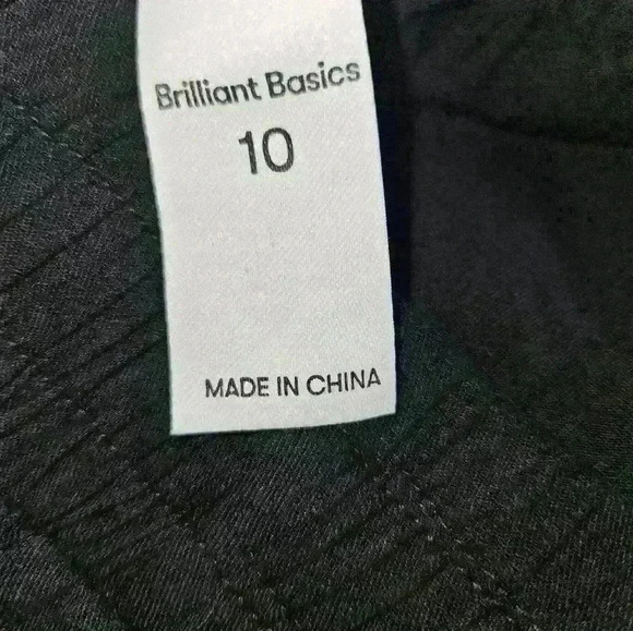 Brilliant Basics Womans Elastic Waist Pants Size 10 - Picture 11 of 12